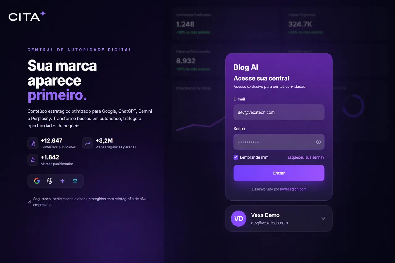 Cita — Blog SEO e citacao em IAs